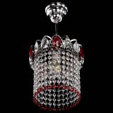 Люстра Астра оптикон №1 красная в Химках