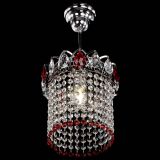 Люстра Астра оптикон №1 красная в Химках