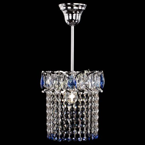 Люстра Астра оптикон №1 синяя в Химках Гусь Хрустальный