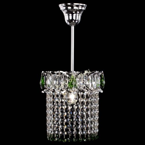 Люстра Астра оптикон №1 зеленая в Химках Гусь Хрустальный