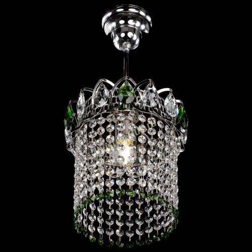 Люстра Астра оптикон №1 зеленая в Химках Гусь Хрустальный