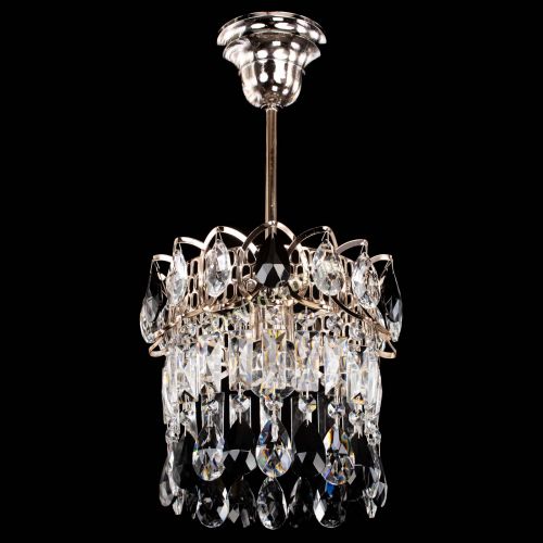 Люстра Астра пластинка №1 черная в Химках Гусь Хрустальный