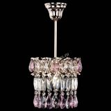 Люстра Астра пластинка №1 розовая в Химках