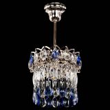 Люстра Астра пластинка №1 синяя в Химках