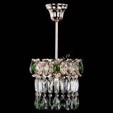 Люстра Астра пластинка №1 зеленая в Химках