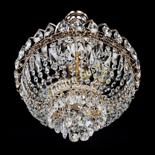 Люстра Астра 3 лампы с подвесом в Химках Гусь Хрустальный