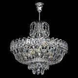 Люстра Люстра Астра с подвесом, диаметр - 450 мм, цвет - серебро, Люстры Гусь Хрустальный Люстра Люстра Астра с подвесом, диаметр - 450 мм, цвет - серебро, Люстры Гусь Хрустальный