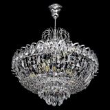 а с подвесом, диаметр - 450 мм, цвет - серебро, Люстры Гусь Хрустальный а с подвесом, диаметр - 450 мм, цвет - серебро, Люстры Гусь Хрустальный