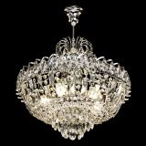 Люстра Люстра Астра с подвесом, диаметр - 450 мм, цвет - серебро, Люстры Гусь Хрустальный Люстра Люстра Астра с подвесом, диаметр - 450 мм, цвет - серебро, Люстры Гусь Хрустальный