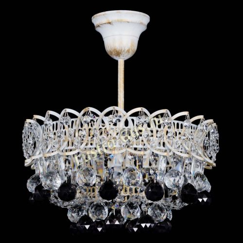 Люстра Астра шар №1 Черная белая в Химках Люстра Астра шар №1 Черная белая в Химках