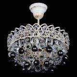 Люстра Астра шар №1 Черная белая в Химках Люстра Астра шар №1 Черная белая в Химках