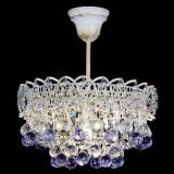 Люстра Астра шар №1 Фиолетовая белая в Химках Люстра Астра шар №1 Фиолетовая белая в Химках