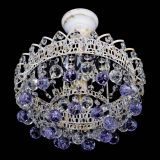 Люстра Астра шар №1 Фиолетовая белая в Химках Люстра Астра шар №1 Фиолетовая белая в Химках