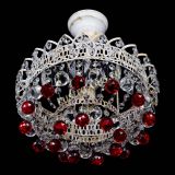 Люстра Астра шар №1 Красная белая в Химках Люстра Астра шар №1 Красная белая в Химках