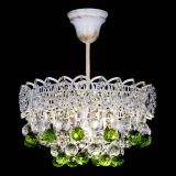 Люстра Астра шар №1 Зеленая белая в Химках Люстра Астра шар №1 Зеленая белая в Химках