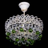 Люстра Астра шар №1 Зеленая белая в Химках Люстра Астра шар №1 Зеленая белая в Химках