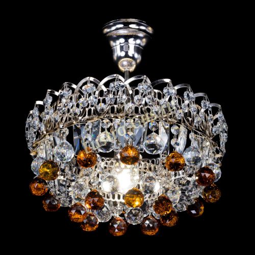 Люстра Астра шар чайная 1 лампа в Химках Гусь Хрустальный