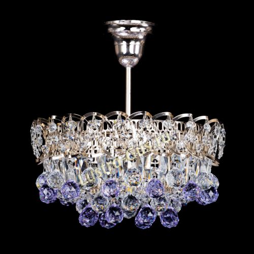 Люстра Астра шар фиолетовая 1 лампа в Химках Люстра Астра шар фиолетовая 1 лампа в Химках