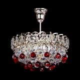 Люстра Астра шар красная 1 лампа в Химках