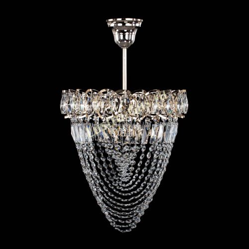 Люстра Астра Водоворот с подвесом №1 в Химках Гусь Хрустальный