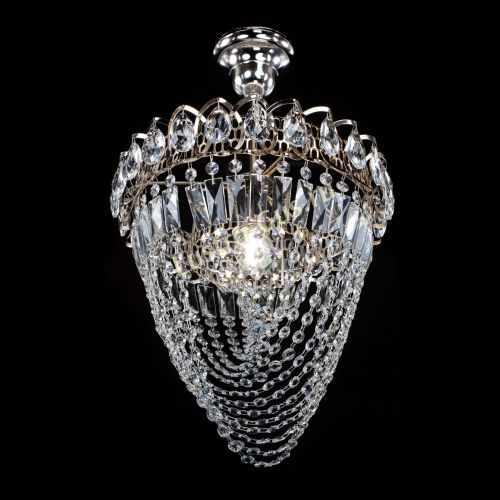 Люстра Астра Водоворот с подвесом №1 в Химках Гусь Хрустальный