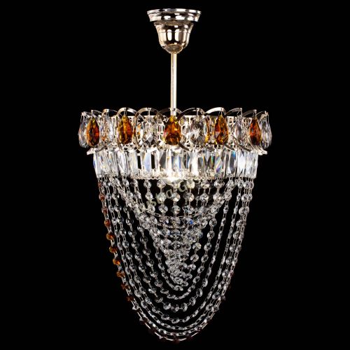 Люстра Астра Водоворот с подвесом №1 чайная в Химках Гусь Хрустальный