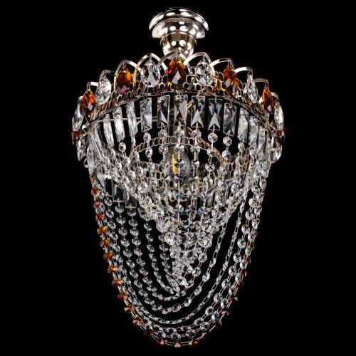 Люстра Астра Водоворот с подвесом №1 чайная в Химках Гусь Хрустальный