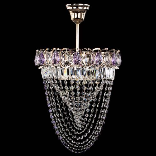 Люстра Астра Водоворот с подвесом №1 фиолетовая в Химках Люстра Астра Водоворот с подвесом №1 фиолетовая в Химках