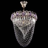 Люстра Астра Водоворот с подвесом №1 фиолетовая в Химках Люстра Астра Водоворот с подвесом №1 фиолетовая в Химках