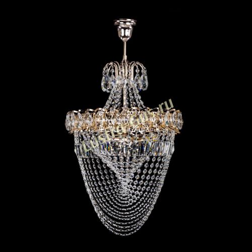 Люстра Астра Водоворот с подвесом в Химках Гусь Хрустальный