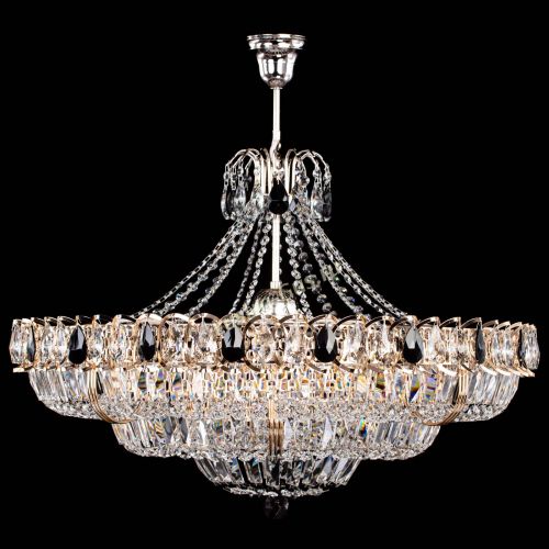 Люстра Двойное кольцо пластинка с подвесом Черная в Химках Люстра Двойное кольцо пластинка с подвесом Черная в Химках