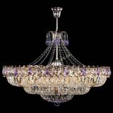 Люстра Двойное кольцо пластинка с подвесом Фиолетовая в Химках Люстра Двойное кольцо пластинка с подвесом Фиолетовая в Химках