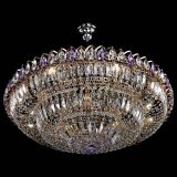 Люстра Двойное кольцо пластинка с подвесом Фиолетовая в Химках Люстра Двойное кольцо пластинка с подвесом Фиолетовая в Химках