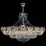 Люстра Двойное кольцо пластинка с подвесом Зеленая в Химках Люстра Двойное кольцо пластинка с подвесом Зеленая в Химках