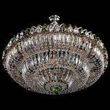 Люстра Двойное кольцо пластинка с подвесом Зеленая в Химках Люстра Двойное кольцо пластинка с подвесом Зеленая в Химках