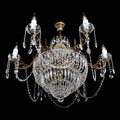Люстра Элиза №11 под бронзу в Химках Гусь Хрустальный