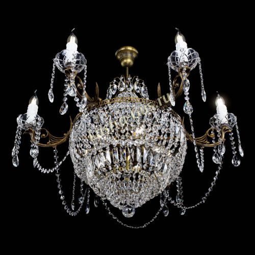 Люстра Элиза №11 под бронзу в Химках Гусь Хрустальный