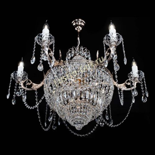 Люстра Элиза удлиненная в Химках Гусь Хрустальный