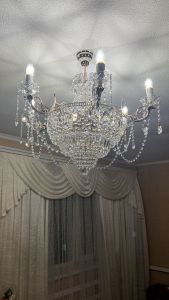 Люстра Элиза №11 в Химках отзыв и фото покупателя