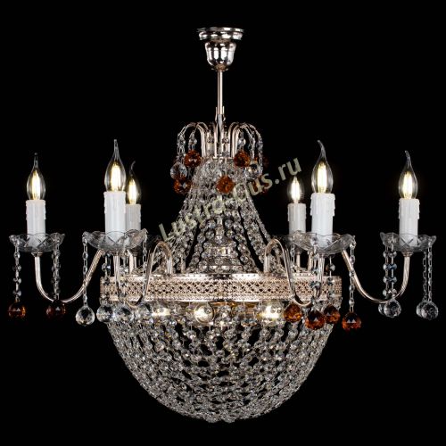 Люстра Елизавета №11 Венеция чайная в Химках Гусь Хрустальный