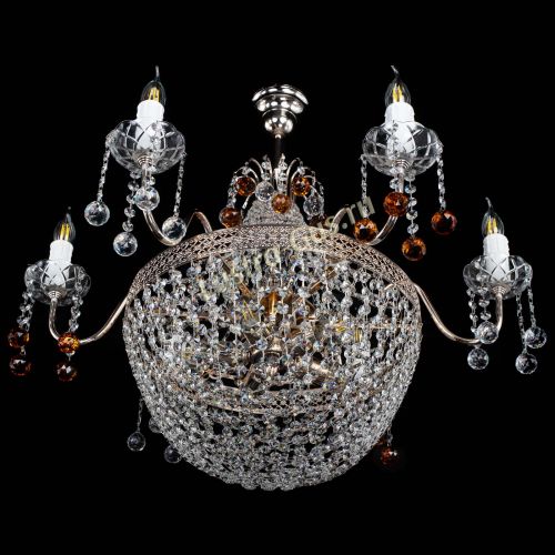 Люстра Елизавета №11 Венеция чайная в Химках Гусь Хрустальный