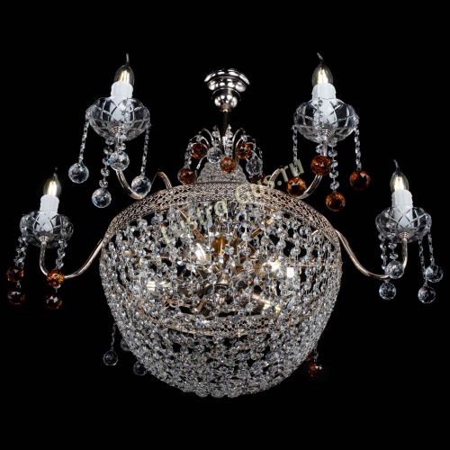 Люстра Елизавета №11 Венеция чайная в Химках Гусь Хрустальный