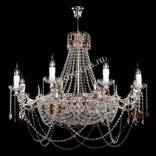 Люстра Елизавета №13 чайная в Химках Гусь Хрустальный