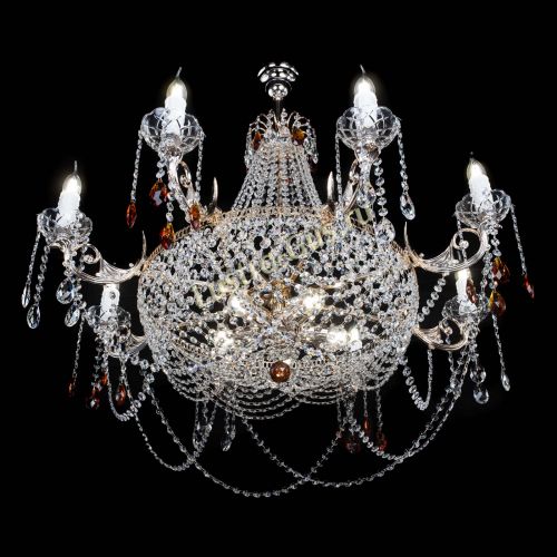 Люстра Елизавета №13 чайная в Химках Гусь Хрустальный