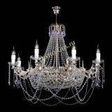 Люстра Елизавета №13 фиолетовая в Химках