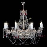 Люстра Елизавета №13 красная в Химках