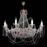 Люстра Елизавета №13 красная в Химках
