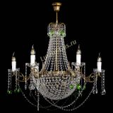 Люстра Елизавета малая №9 под бронзу Зеленая в Химках