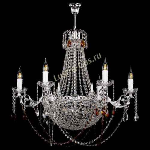 Люстра Елизавета малая №9 чайная в Химках Гусь Хрустальный
