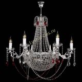 Люстра Елизавета малая №9 красная в Химках